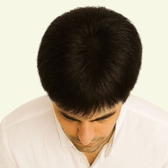 Tóc Giả Nam Nguyên Đầu - Kiểu Xoáy Đỉnh Cắt Mulet Bằng Tóc Thật | Wina