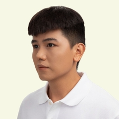 Tóc Giả Nam Che Phủ Đỉnh - Mohican Nâu Đen Siêu Da 3D