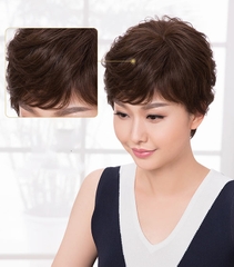 Tóc Giả Nữ Nguyên Đầu - Kiểu Tém Tạo Kiểu Theo Yêu Cầu | Wina