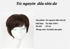 Tóc Giả Nữ Nguyên Đầu - Kiểu Tém Tạo Kiểu Theo Yêu Cầu | Wina