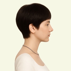 Tóc Giả Nữ Nguyên Đầu - Trung Niên Kiểu Tém Ngắn Xoáy Đỉnh | Wina