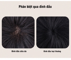 Tóc Giả Nữ Nguyên Đầu - Kiểu Tém Trung Niên Siêu Da Bằng Tóc Thật | Wina