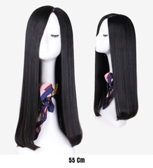 Tóc Thật Siêu Da Nguyên Đầu Hai Mái Dài 60cm TGT-006