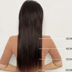 Tóc Thật Kẹp - Bộ Năm Tóc Giả Kẹp Từ Tóc Thật