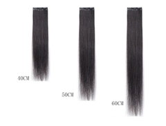 Tóc Kẹp Nối Tơ 3 Tép Chịu Nhiệt Thẳng Dài 40cm - 60cm