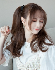 Combo Tóc Cột Xoăn Sóng 2 Bên Nhẹ WINA Sợi Tơ Chịu Nhiệt 38cm