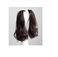 Combo Tóc Cột Xoăn Sóng 2 Bên Nhẹ WINA Sợi Tơ Chịu Nhiệt 38cm