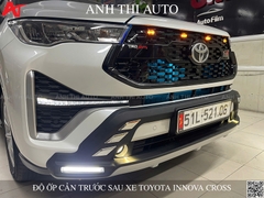 Combo Mặt Calang Và Ốp Cản Trước Sau Toyota Innova Cross