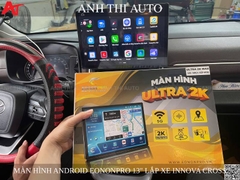 Màn hình android EononPro 13 inch giữ nguyên camera 360 zin xe Innova Cross