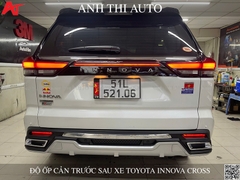 Combo Mặt Calang Và Ốp Cản Trước Sau Toyota Innova Cross
