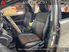 Bọc ghế da Nappa và tappy cửa xe Toyota Innova
