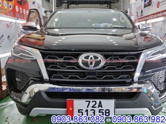 Ốp Cản Trước Sau Cho Xe Toyota Fortuner 2021