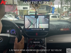 Toyota Veloz Lắp Bệ Bước Chân và Màn Hình Android OledPro 13
