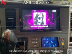 Toyota Sienna 2015 Lắp Màn Hình Android EononPro 9 Inch