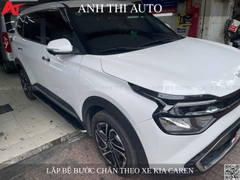 Combo phụ kiện Kia Carens: Bệ bước chân, vè che mưa và lồng vè bánh sau