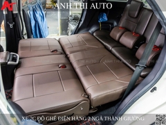 ĐỘ GHẾ ĐIỆN HÀNG 2 TOYOTA FORTUNER NGẢ THÀNH GIƯỜNG