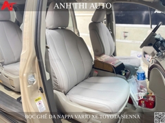Bọc ghế da Nappa Vario cao cấp cho Toyota Sienna 2011
