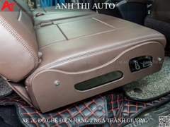 ĐỘ GHẾ ĐIỆN HÀNG 2 TOYOTA FORTUNER NGẢ THÀNH GIƯỜNG