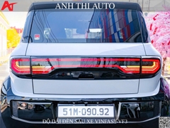 Độ đèn xe trước sau và mặt calang thể thao cho VinFast VF3