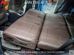 ĐỘ GHẾ ĐIỆN HÀNG 2 TOYOTA FORTUNER NGẢ THÀNH GIƯỜNG