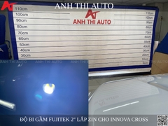 Độ bi gầm 3 nhiệt màu Fujitek lắp zin cho Toyota Innova Cross