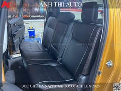 Bọc Ghế Da Nappa Toyota Hilux 2026