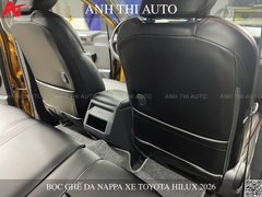 Bọc Ghế Da Nappa Toyota Hilux 2026