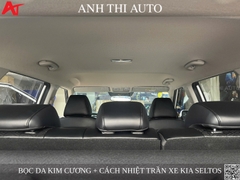 COMBO BỌC TRẦN DA KIM CƯƠNG + CÁCH NHIỆT LA PHÔNG CHO XE KIA SELTOS