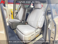 Bọc ghế da Nappa Vario cao cấp cho Toyota Sienna 2011
