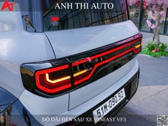 Độ đèn xe trước sau và mặt calang thể thao cho VinFast VF3
