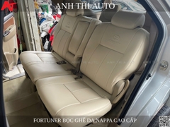 Toyota Fortuner nâng cấp màn hình Android EononPro, bọc ghế da Nappa cao cấp