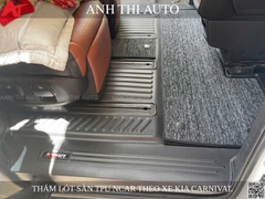 Thảm lót sàn nhựa đúc tràn viền theo xe Kia Carnival