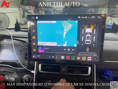 Màn hình android EononPro 13 inch giữ nguyên camera 360 zin xe Innova Cross