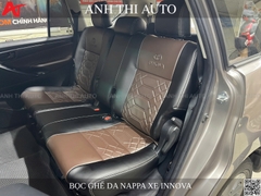 Bọc ghế da Nappa và tappy cửa xe Toyota Innova