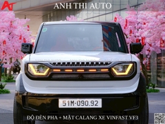 Độ đèn xe trước sau và mặt calang thể thao cho VinFast VF3