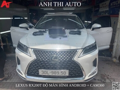 Lexus RX200T 2016 nâng cấp màn hình Android + Camera 360