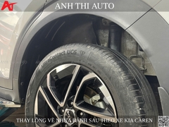 Combo phụ kiện Kia Carens: Bệ bước chân, vè che mưa và lồng vè bánh sau
