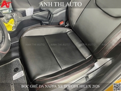 Bọc Ghế Da Nappa Toyota Hilux 2026