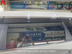Combo phụ kiện Kia Carens: Bệ bước chân, vè che mưa và lồng vè bánh sau