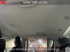 Bọc Ghế Da Nappa Toyota Hilux 2026