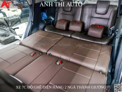 ĐỘ GHẾ ĐIỆN HÀNG 2 TOYOTA FORTUNER NGẢ THÀNH GIƯỜNG