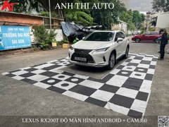 Lexus RX200T 2016 nâng cấp màn hình Android + Camera 360