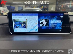 Lexus RX200T 2016 nâng cấp màn hình Android + Camera 360