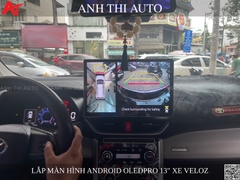 Toyota Veloz Lắp Bệ Bước Chân và Màn Hình Android OledPro 13