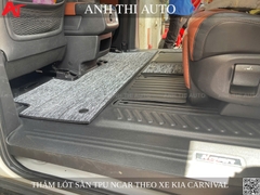 Thảm lót sàn nhựa đúc tràn viền theo xe Kia Carnival