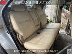 Toyota Fortuner nâng cấp màn hình Android EononPro, bọc ghế da Nappa cao cấp