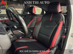 Bọc ghế da Nappa xe Kia Cerato