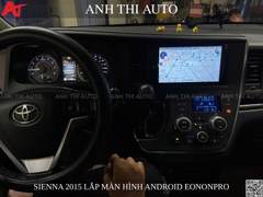 Toyota Sienna 2015 Lắp Màn Hình Android EononPro 9 Inch