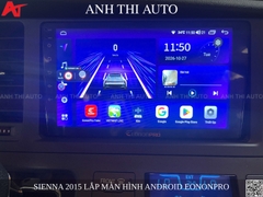 Toyota Sienna 2015 Lắp Màn Hình Android EononPro 9 Inch
