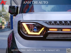 Độ đèn xe trước sau và mặt calang thể thao cho VinFast VF3